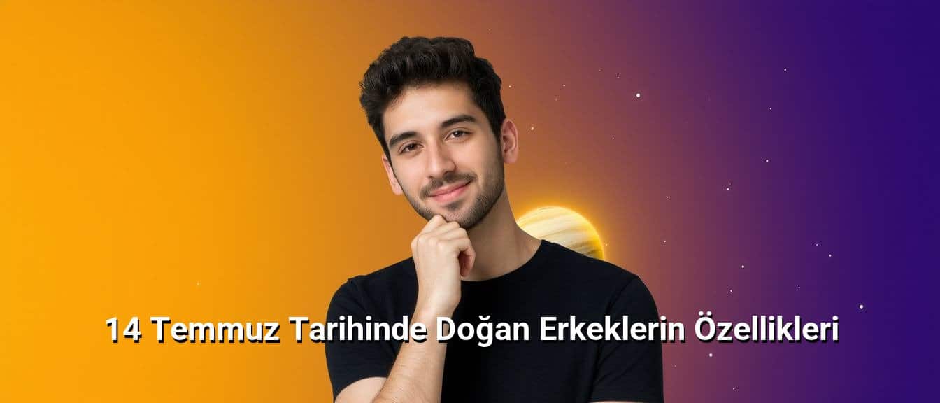 14 Temmuz Tarihinde Doğan Erkeklerin Özellikleri