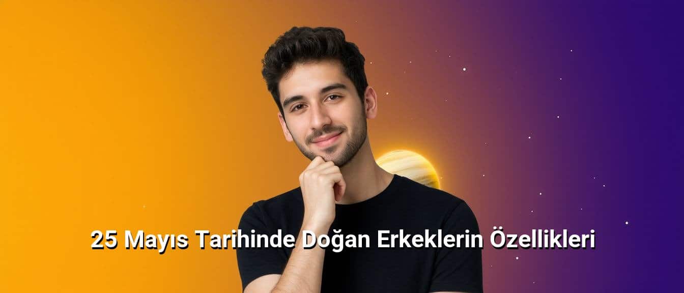 25 Mayıs Tarihinde Doğan Erkeklerin Özellikleri