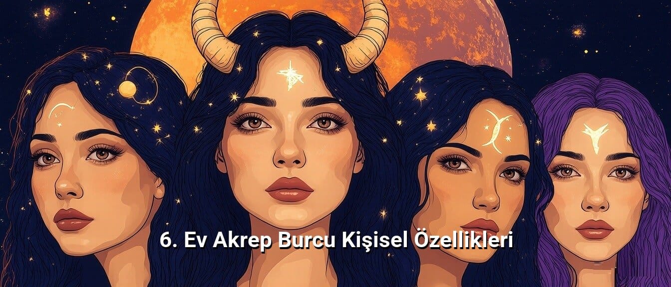 6 ev akrep burcu kisisel ozellikleri burclar ici