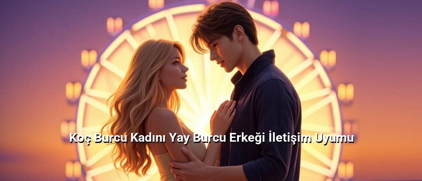 koc burcu kadini yay burcu erkegi iletisim uyumu burc gorseli
