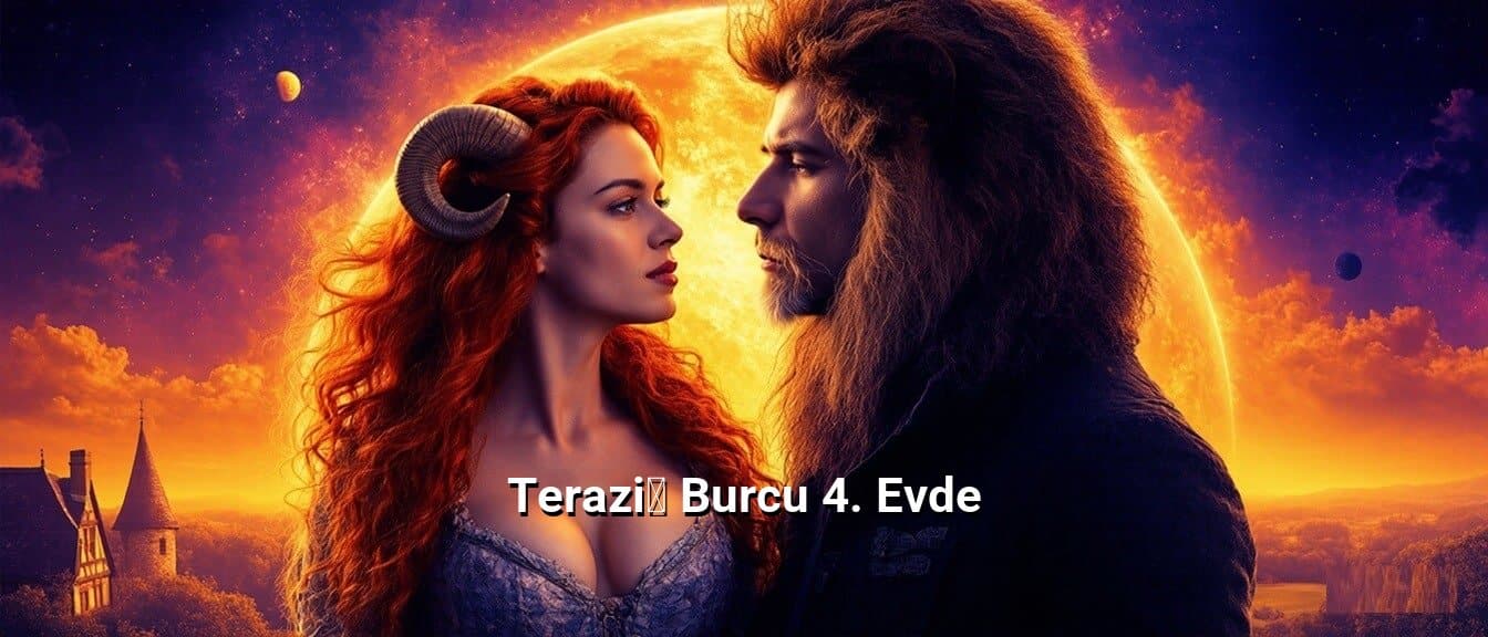 terazi burcu 4 evde burclar ic